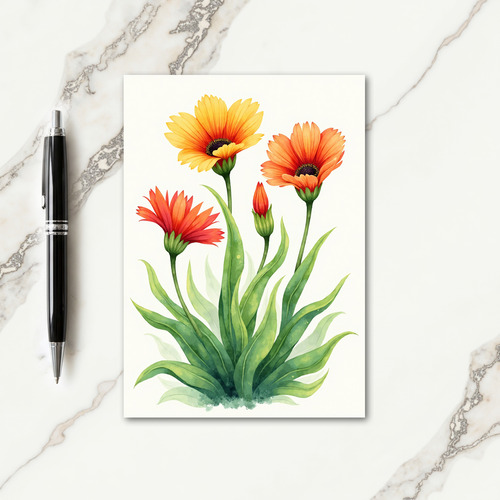 Lovely Flowers Wife Greeting Card