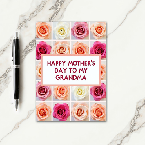 Lovely Grandmas Day Bloom Card