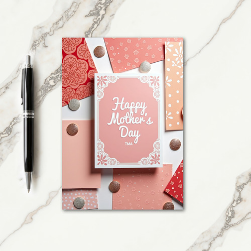 Lovely Heart Mothers Day Card
