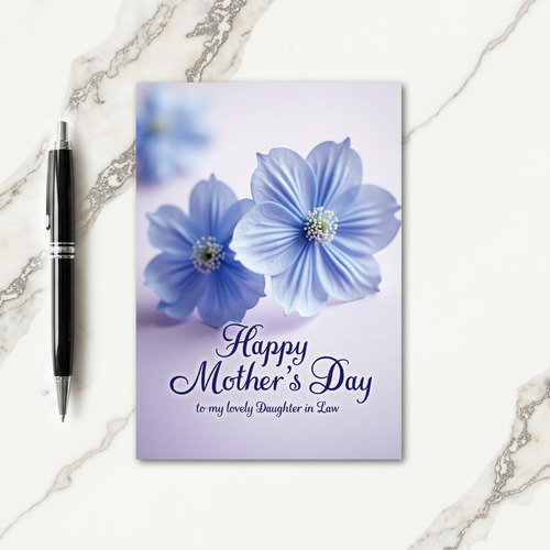 Lovely Lavender Mothers Card