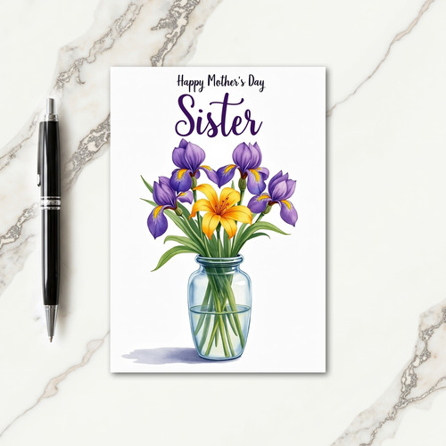 Lovely Lilies Mothers Day Card