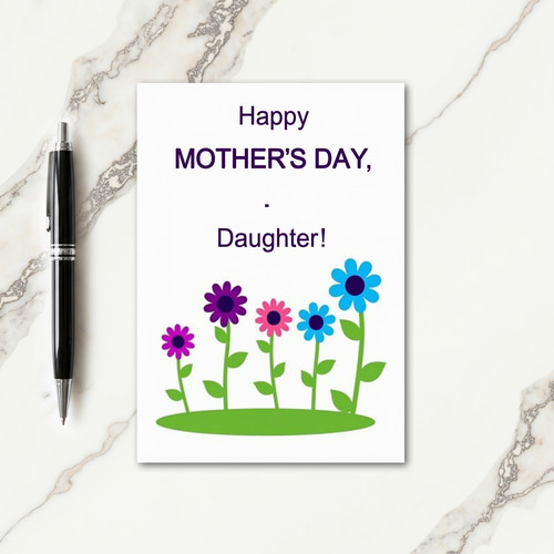 Lovely Mom Botanical Art Card