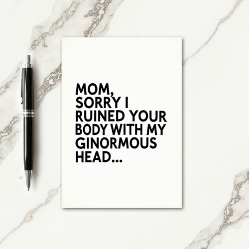 Lovely Mom Heartfelt Card