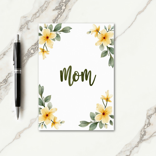 Lovely Moms Bouquet Card