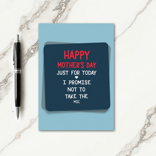 Lovely Moms Day Greeting Card