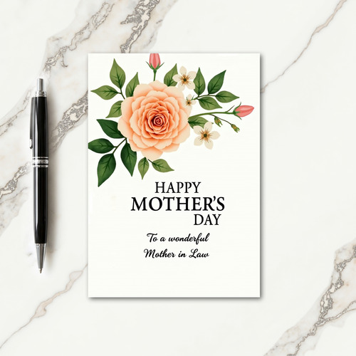 Lovely Mother In Law Card