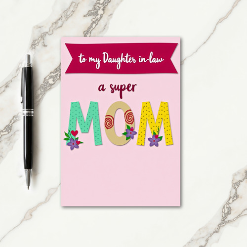 Lovely Mother Tribute Card