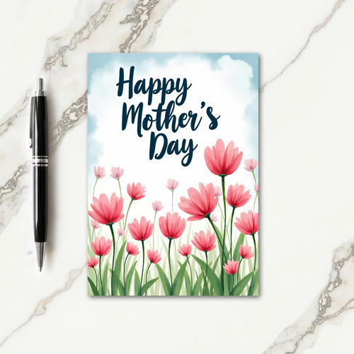 Lovely Mothers Day Art Card