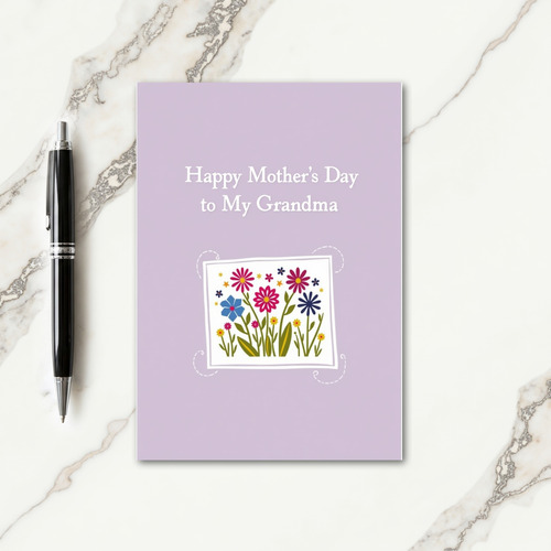 Lovely Mothers Day Asterisk Card