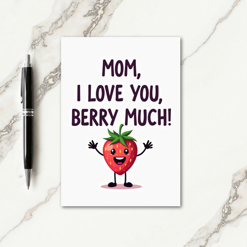 Lovely Mothers Day Berry Card