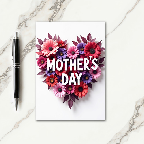 Lovely Mothers Day Blooms Card