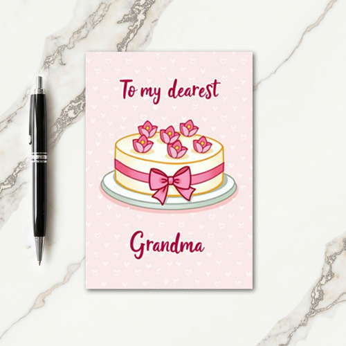 Lovely Mothers Day Cake Card