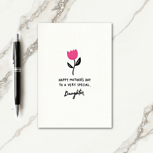 Lovely Mothers Day Daughter Card