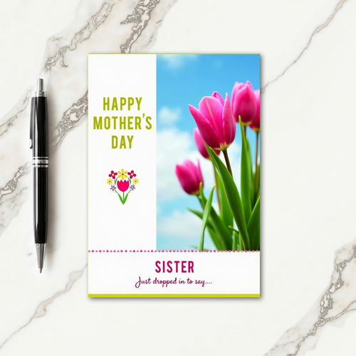 Lovely Mothers Day Flowers Card