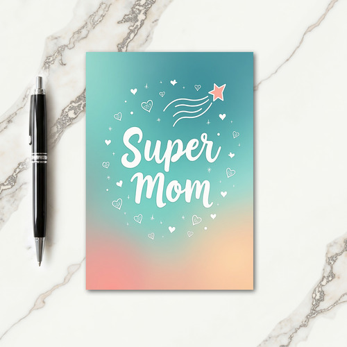 Lovely Mothers Day Heart Card