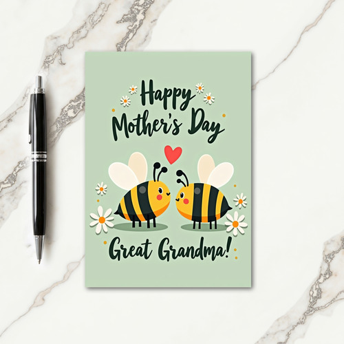 Lovely Mothers Day Insect Card