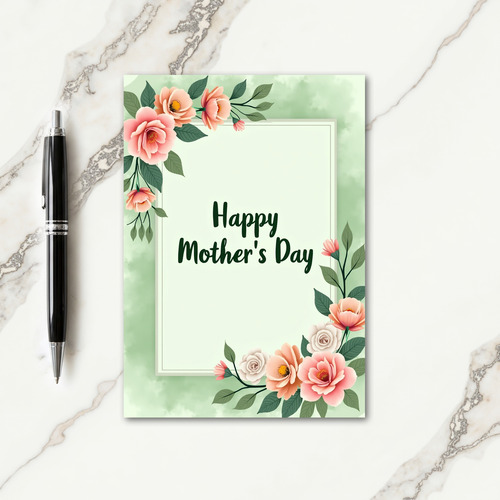 Lovely Mothers Day Spring Card