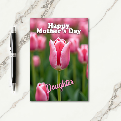 Lovely Mothers Day Tulip Card