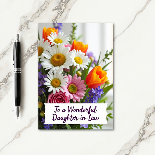 Lovely Mothers Day Tulips Card