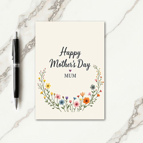 Lovely Mums Day Card