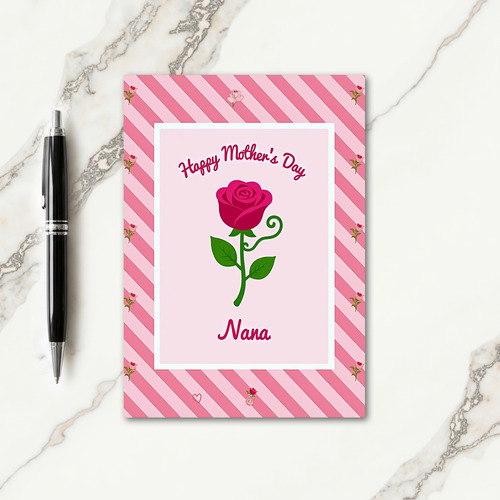 Lovely Nana Mothers Day Card