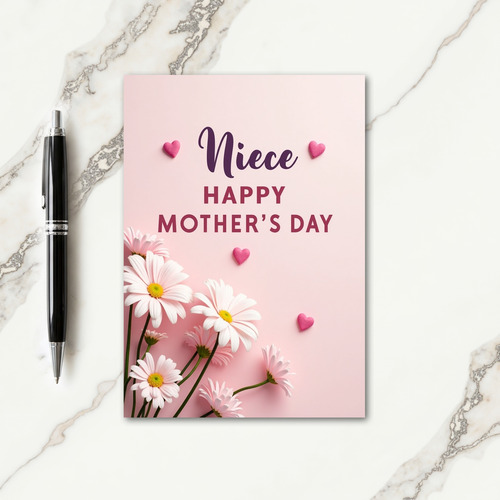 Lovely Niece Mothers Day Card