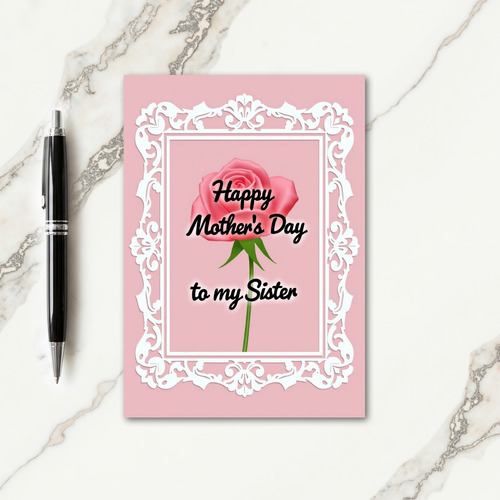 Lovely Rose Mothers Day Card