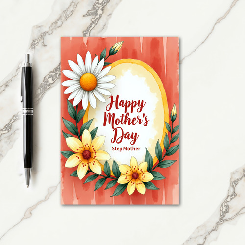 Lovely Step Mothers Day Card