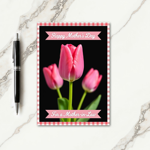 Lovely Tulip Mothers Day Card