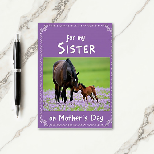 Loving Animal Mothers Day Card