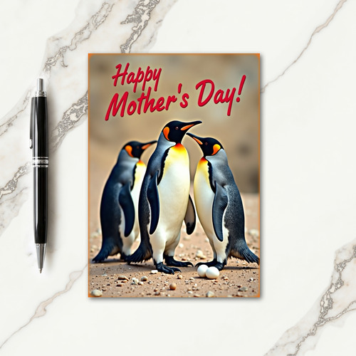 Loving Aquatic Birds Mothers Day Card