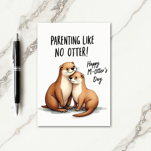 Loving Aquatic Mother Card