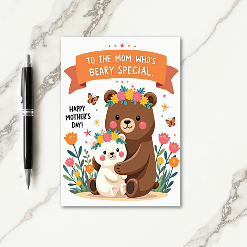 Loving Bear Celebration Card