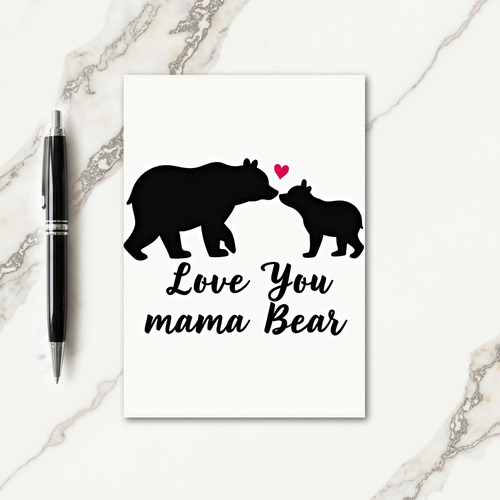 Loving Bear Family Card