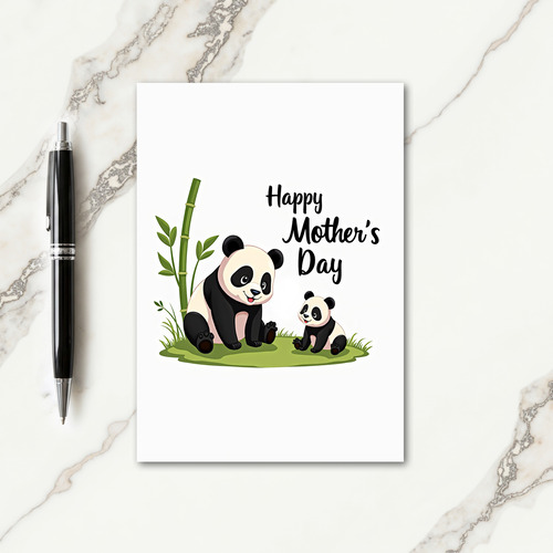 Loving Bear Family Day Card