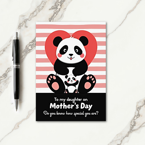 Loving Bear Hug Greeting Card