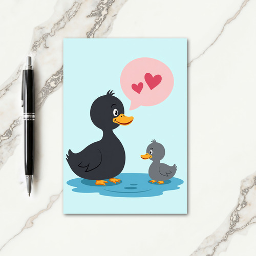 Loving Birds Mothers Day Card