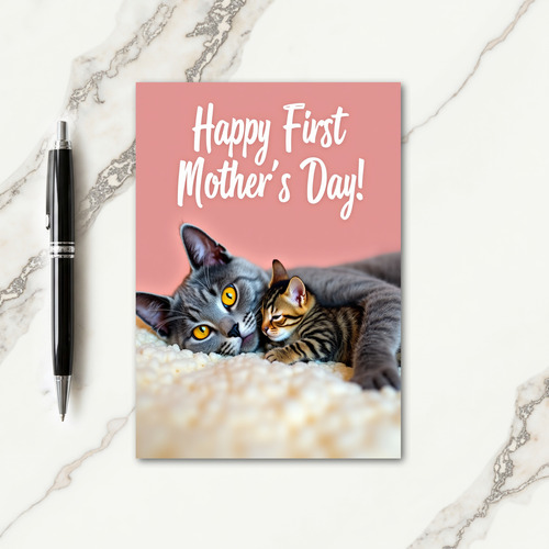 Loving Cat Mothers Day Card