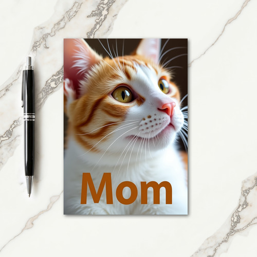 Loving Cat Portrait Card