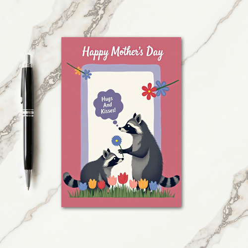 Loving Creatures Mothers Day Card