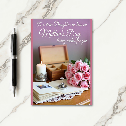 Loving Daughter In Law Mothers Day Card