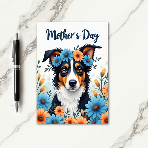 Loving Dog Mothers Day Card
