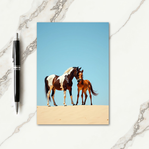 Loving Equine Fathers Day Card