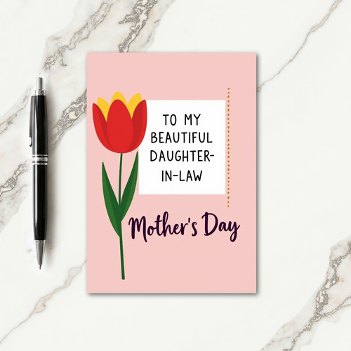 Loving Family Message Day Card