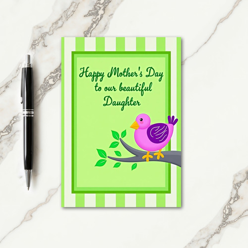 Loving Family Message Design Card