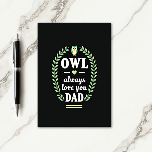 Loving Fathers Day Avian Card