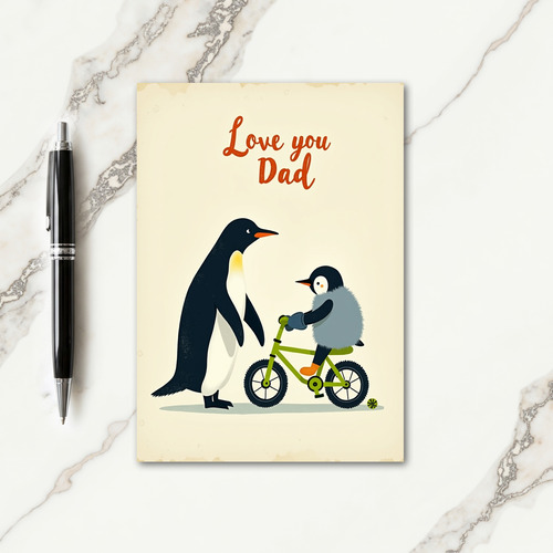 Loving Fathers Day Birds Card