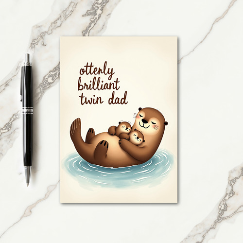 Loving Fathers Day Creature Card