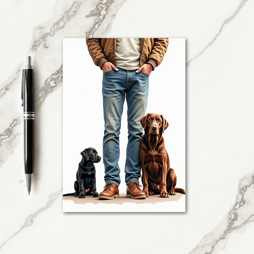 Loving Fathers Day Friend Card