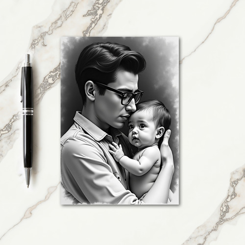 Loving Fathers Day Gaze Card
